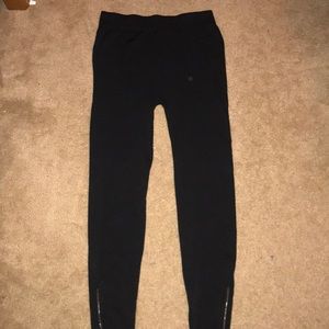 Plain black pants
